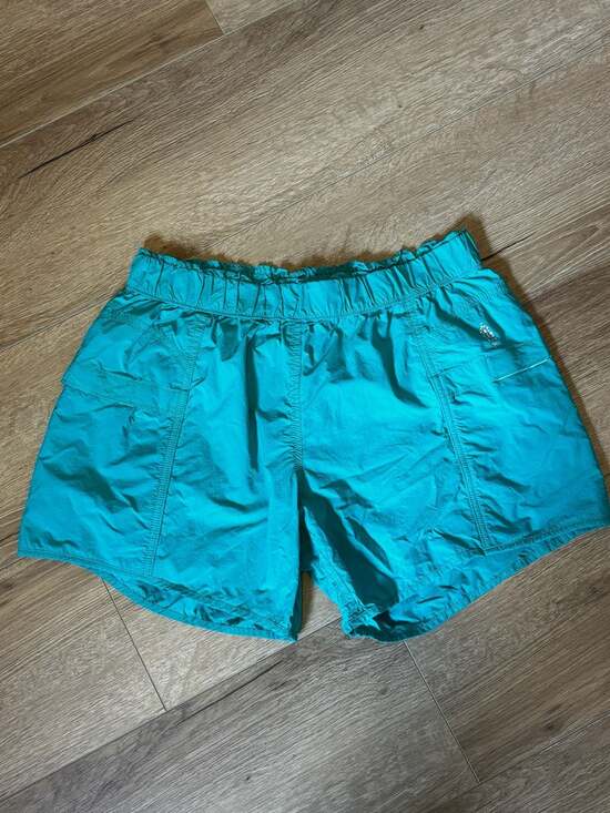 FP Movement Pants - FP Movement Get Your Run On Shorts Teal Size Small